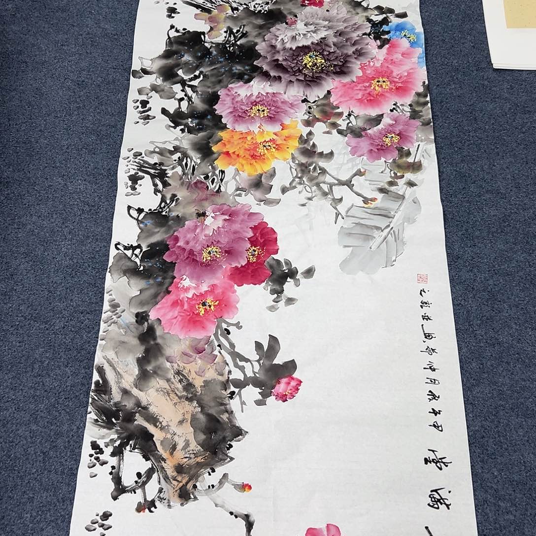 国画国画作品纯手绘作品