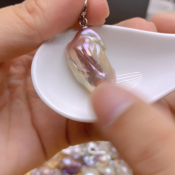 淡水珍珠未镶嵌颈饰132