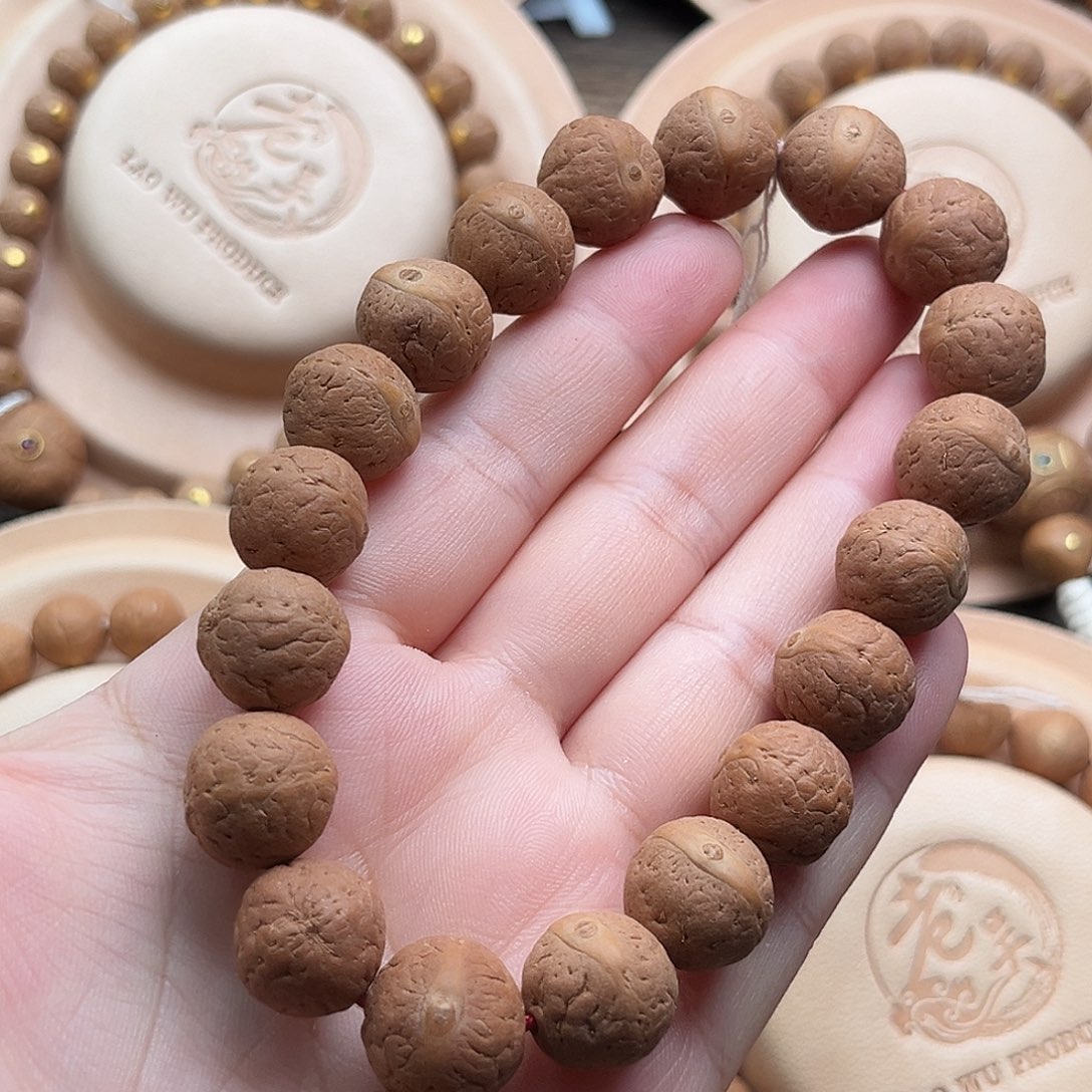 凤眼菩提手串文*精品14mm实心籽