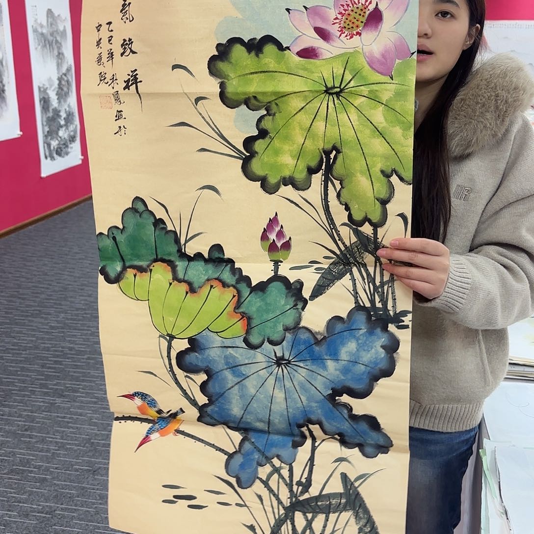 国画国画作品纯手绘