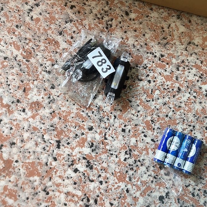 合金头灯双电家用户外783