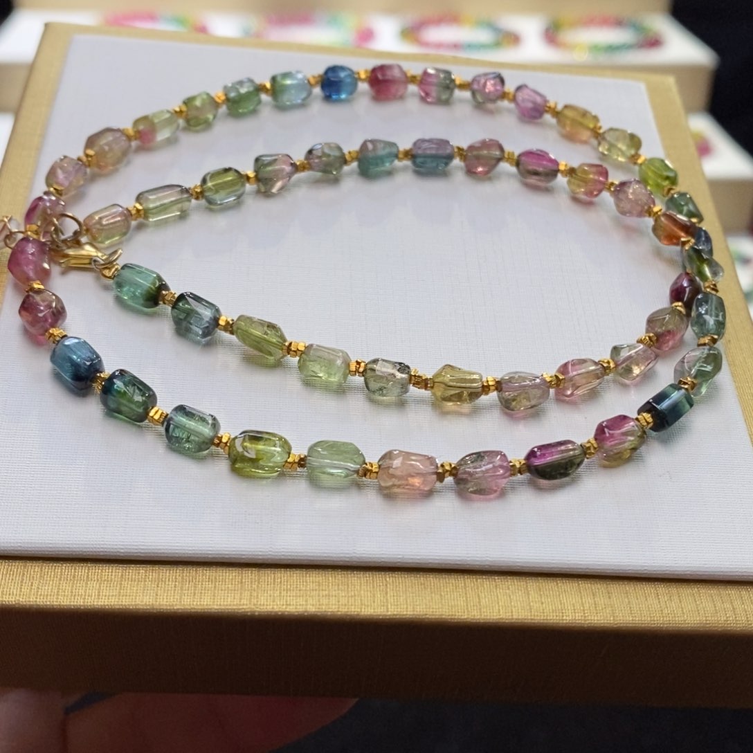 【闪购商品】碧玺手串未镶嵌两天看货期