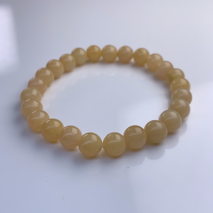 未镶嵌手串翡翠7.3mm！