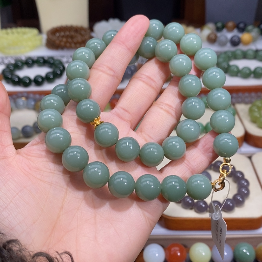 M***陽和田玉未镶嵌手串12