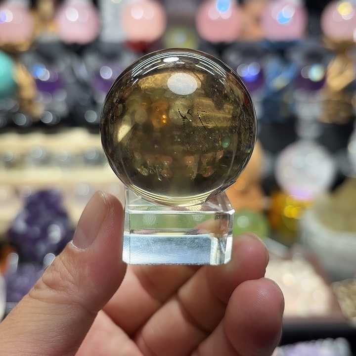 水晶未镶嵌珠宝半成品