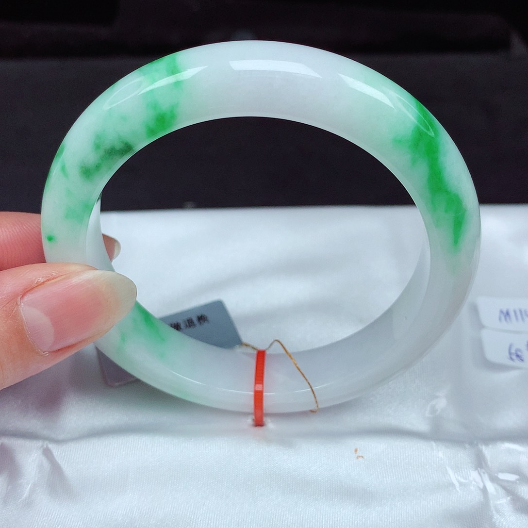 未镶嵌手镯翡翠58圈946