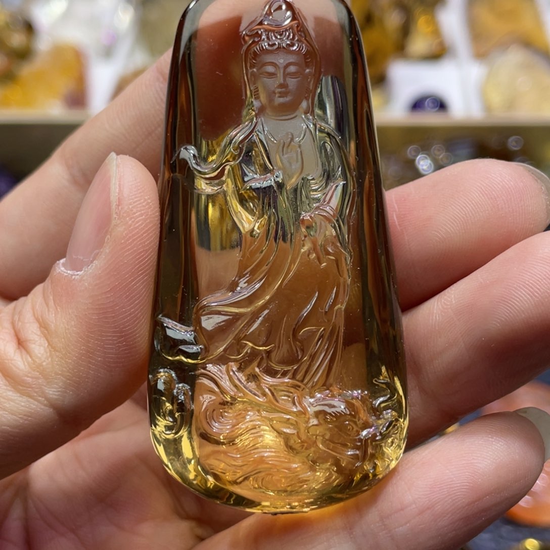 水晶颈饰未镶嵌定制