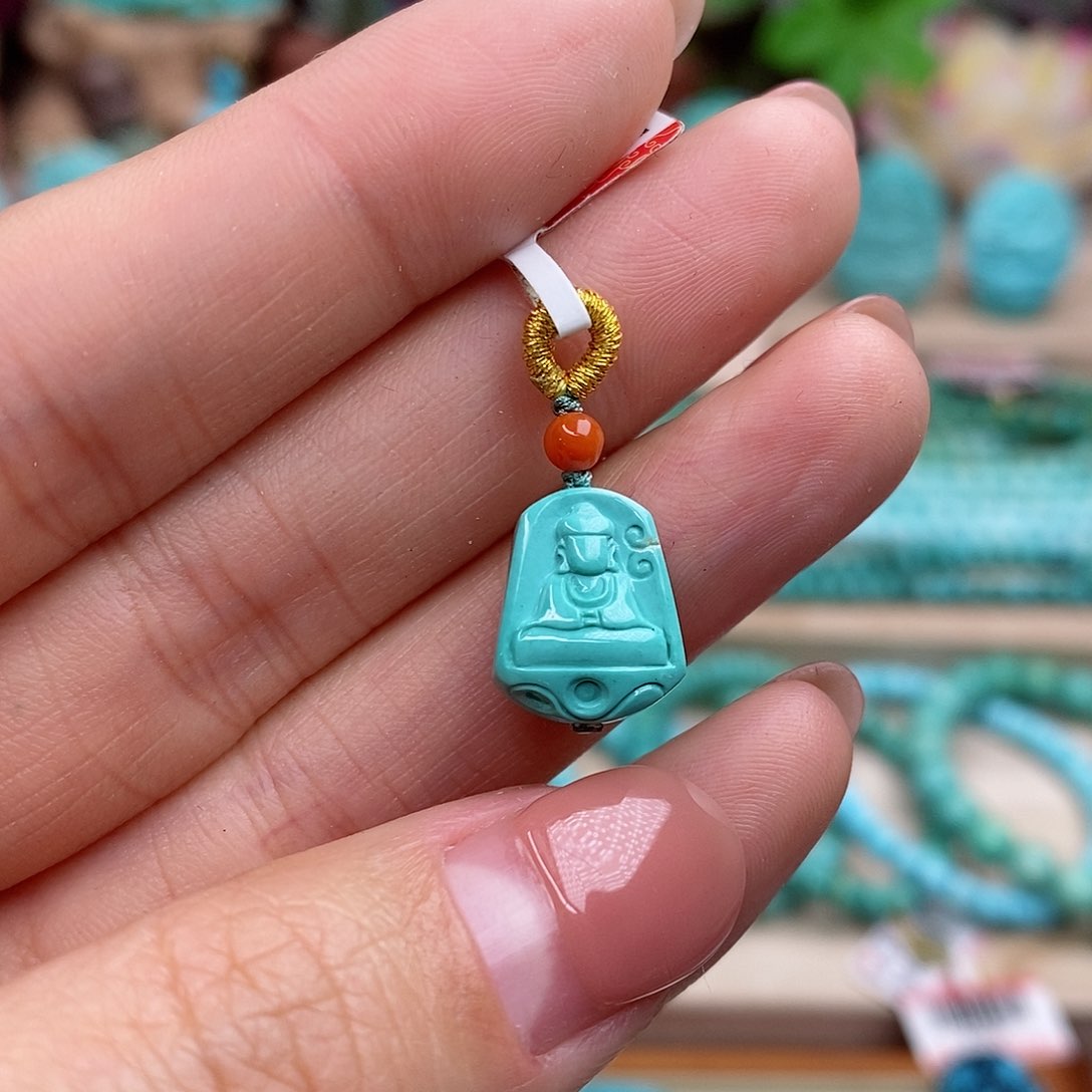 绿松石珠宝奇石未镶嵌