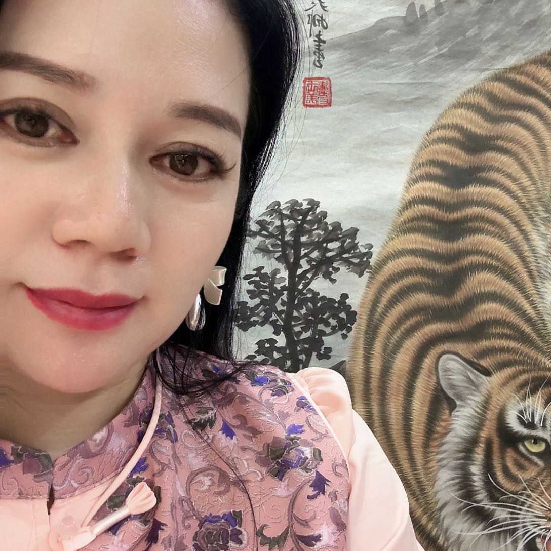 国画国画等多种画法画风在