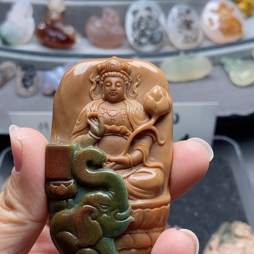 【闪购商品】未镶嵌吊坠定制石英质玉