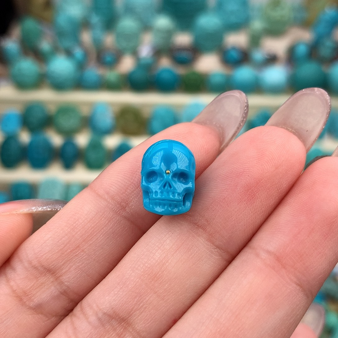 绿松石未镶嵌珠宝奇石