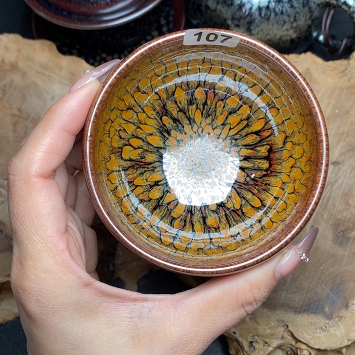 茶盏建窑建盏主人杯107