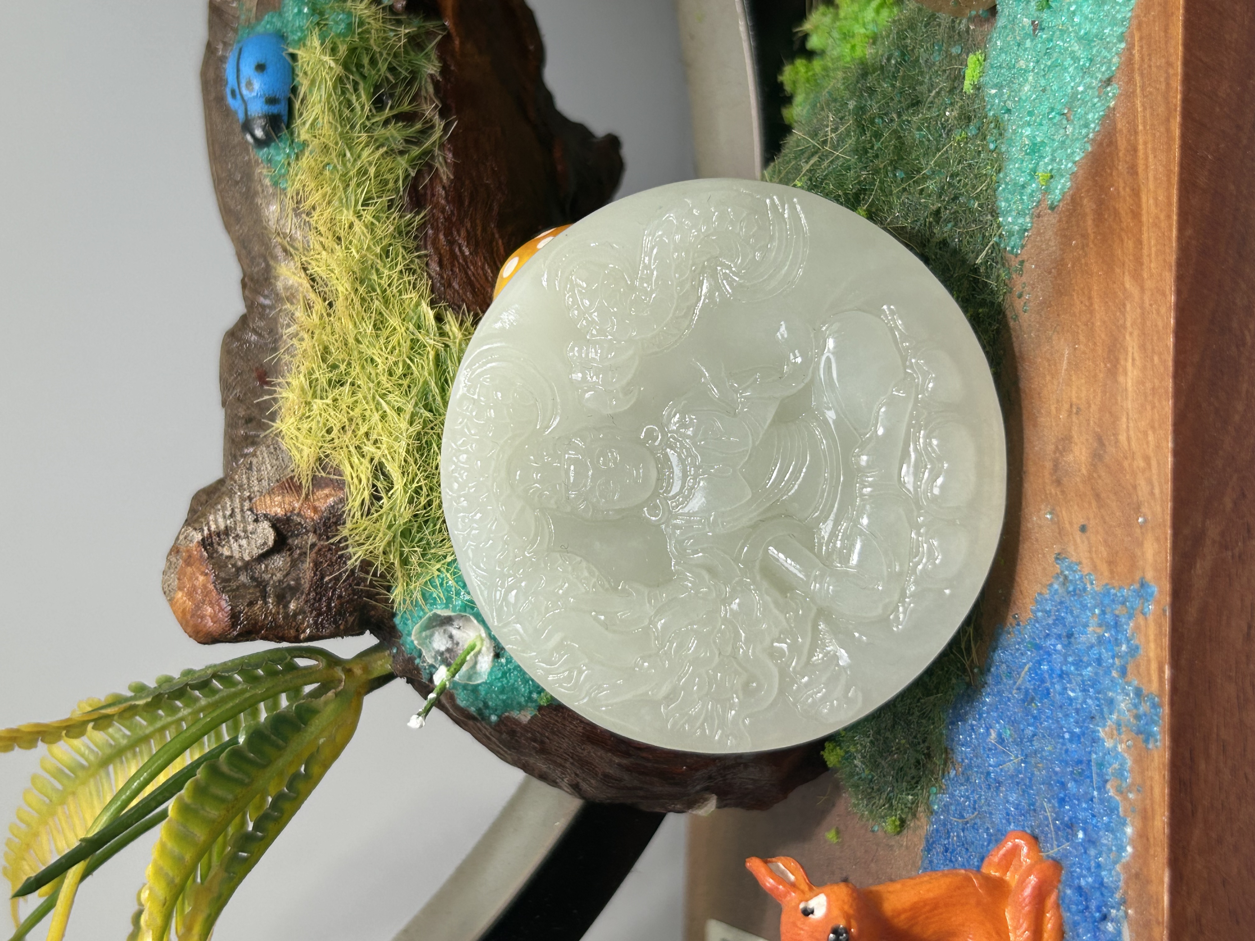 和田玉挂件YEB-001