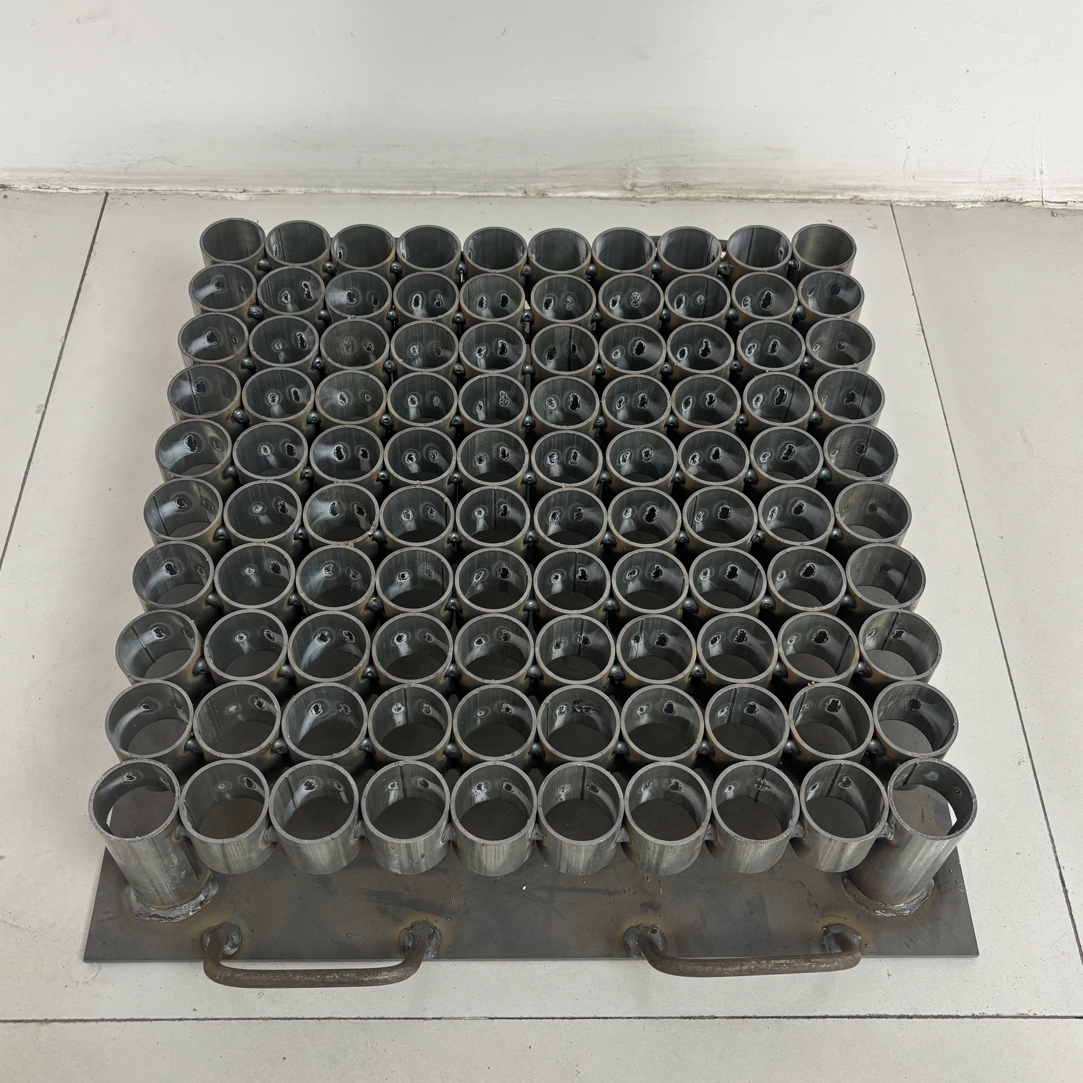 方形【内径36 】30、50、66、100连发二踢脚架子放炮神器