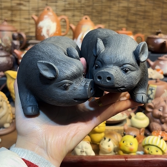 紫砂茶杯紫砂茶宠