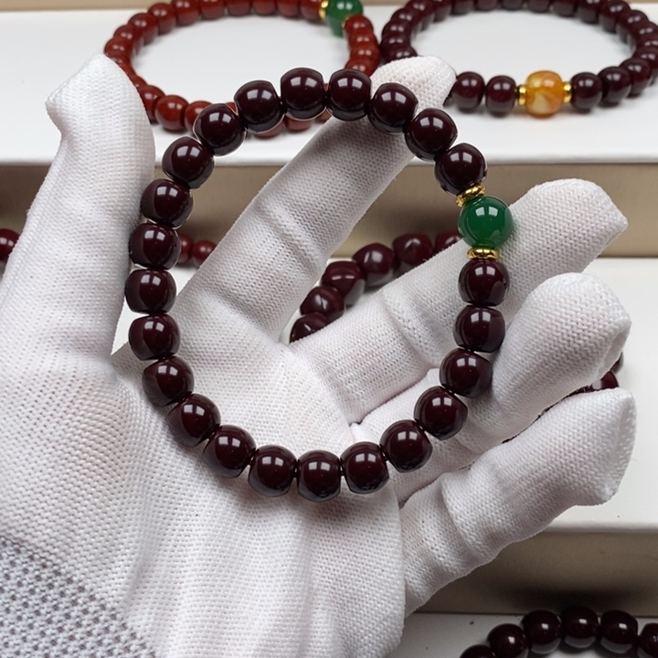 核桃手串/手链M****人猴头雕刻