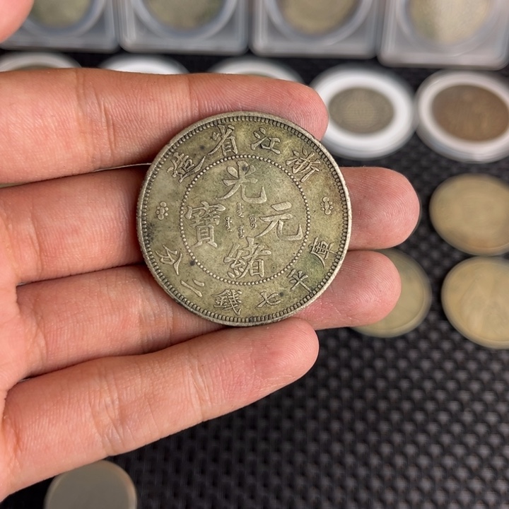 金属大头龙洋船洋工艺品