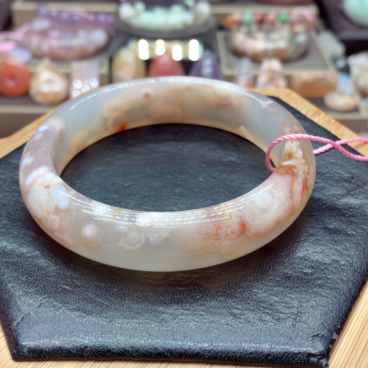 【闪购商品】玛瑙/玉髓手镯6未镶嵌艾*