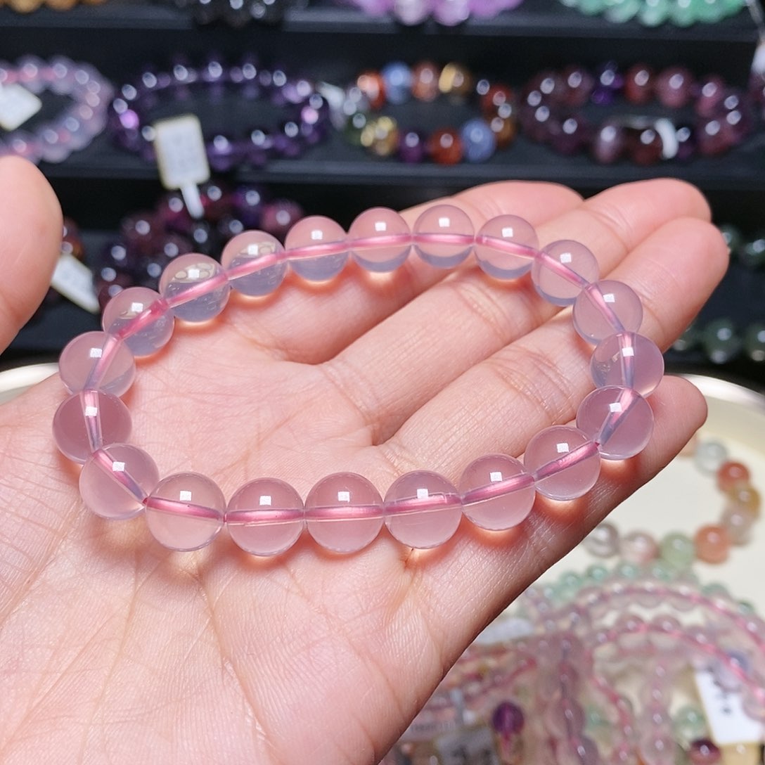 水晶手串未镶嵌手串9.5