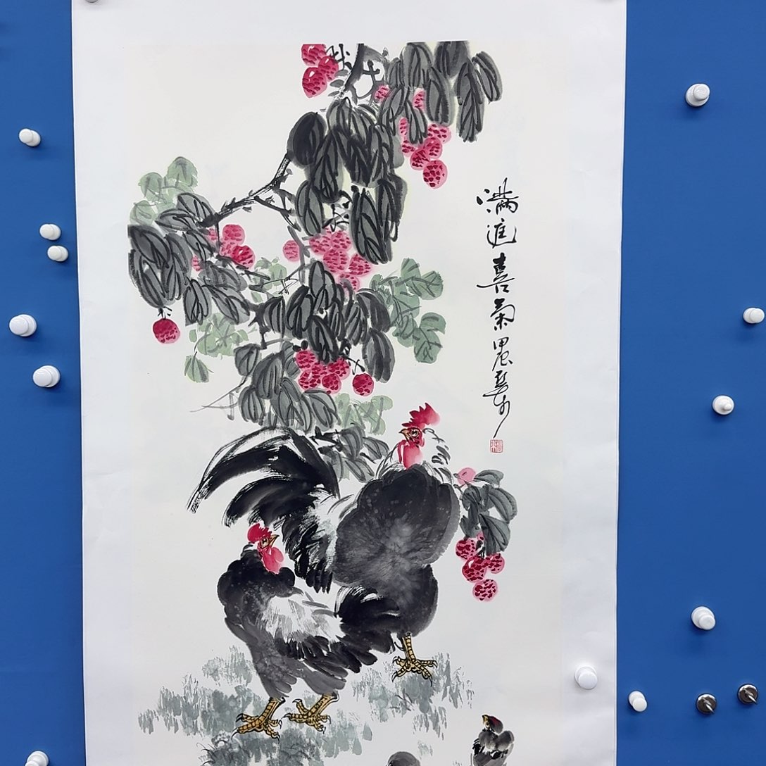 国画多次参加国内外重大