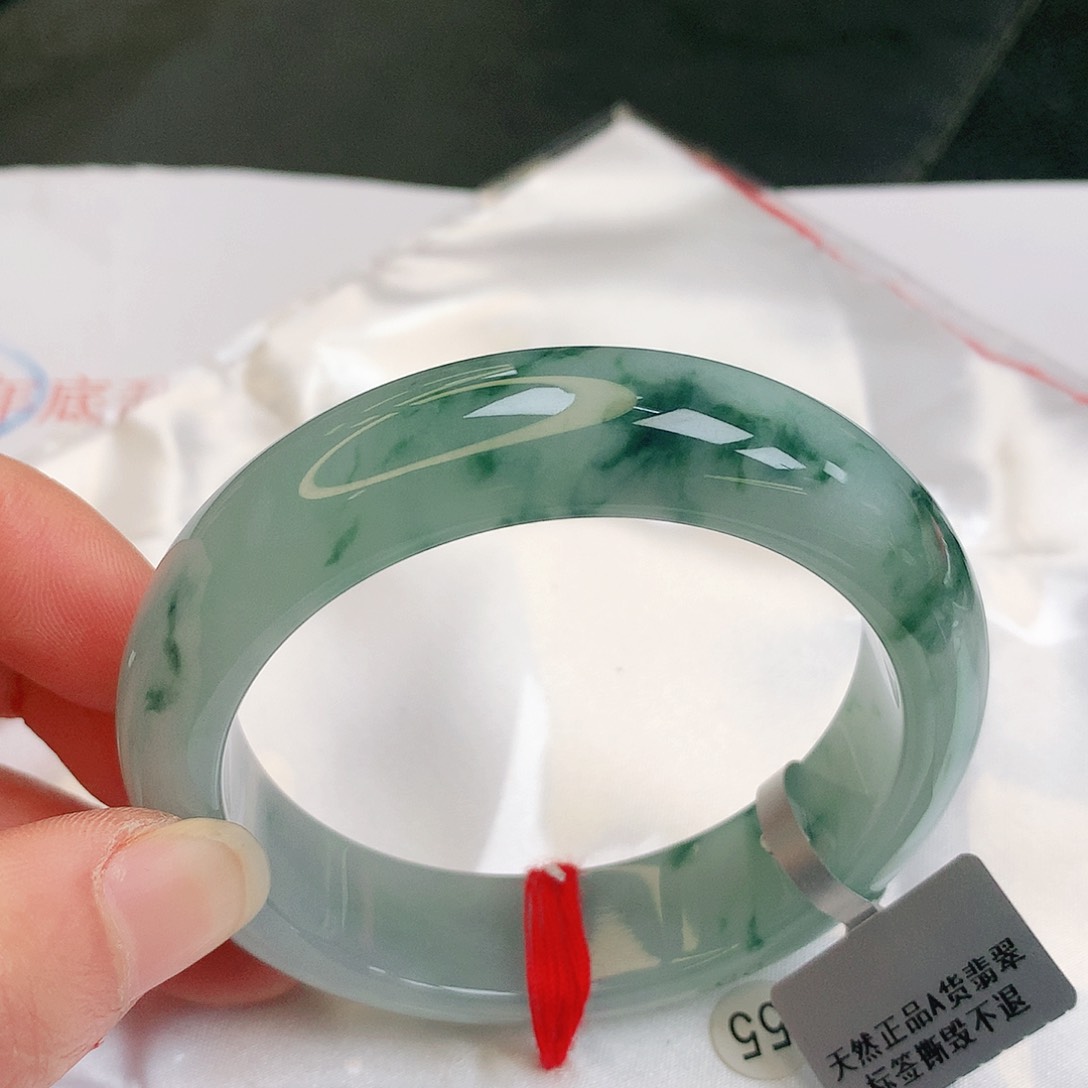 【闪购商品】翡翠手镯未镶嵌缅甸天然a货翡翠