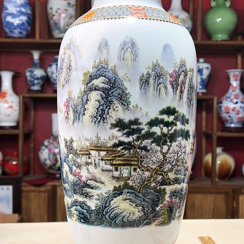 瓶景德镇陶瓷艺术品