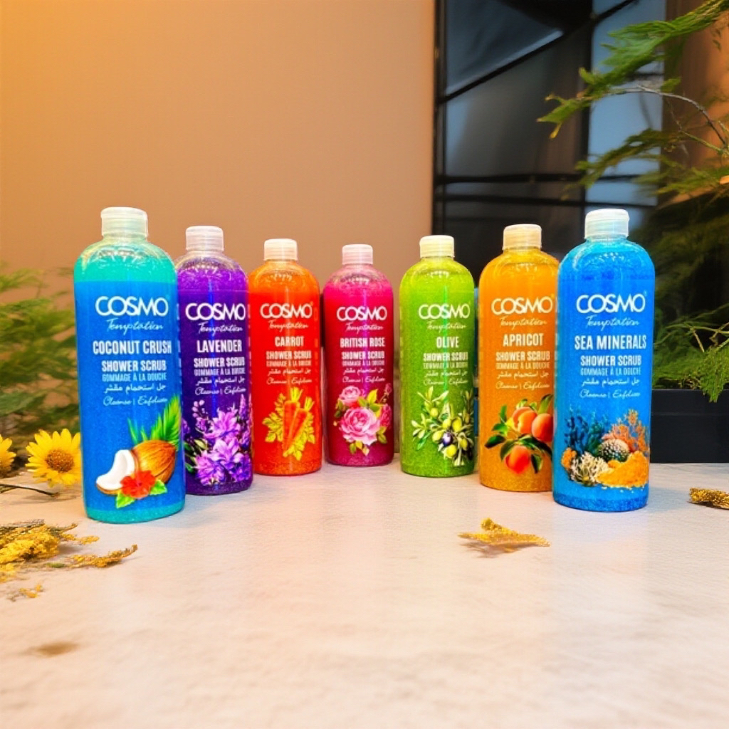 COSMO香氛保湿磨砂沐浴露