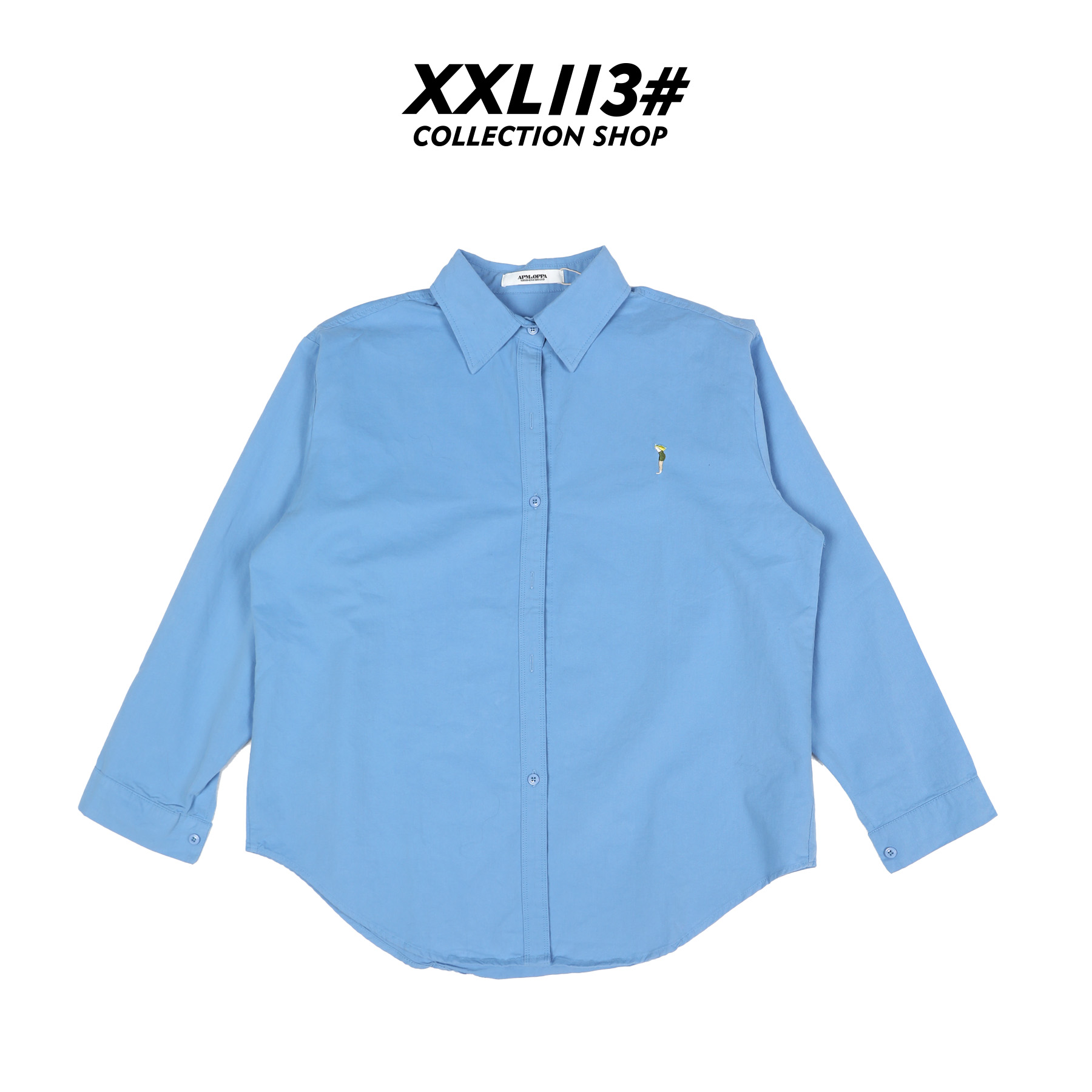 113* CENTRALIZED SHOP运动风纯色衬衫X5F06J7156