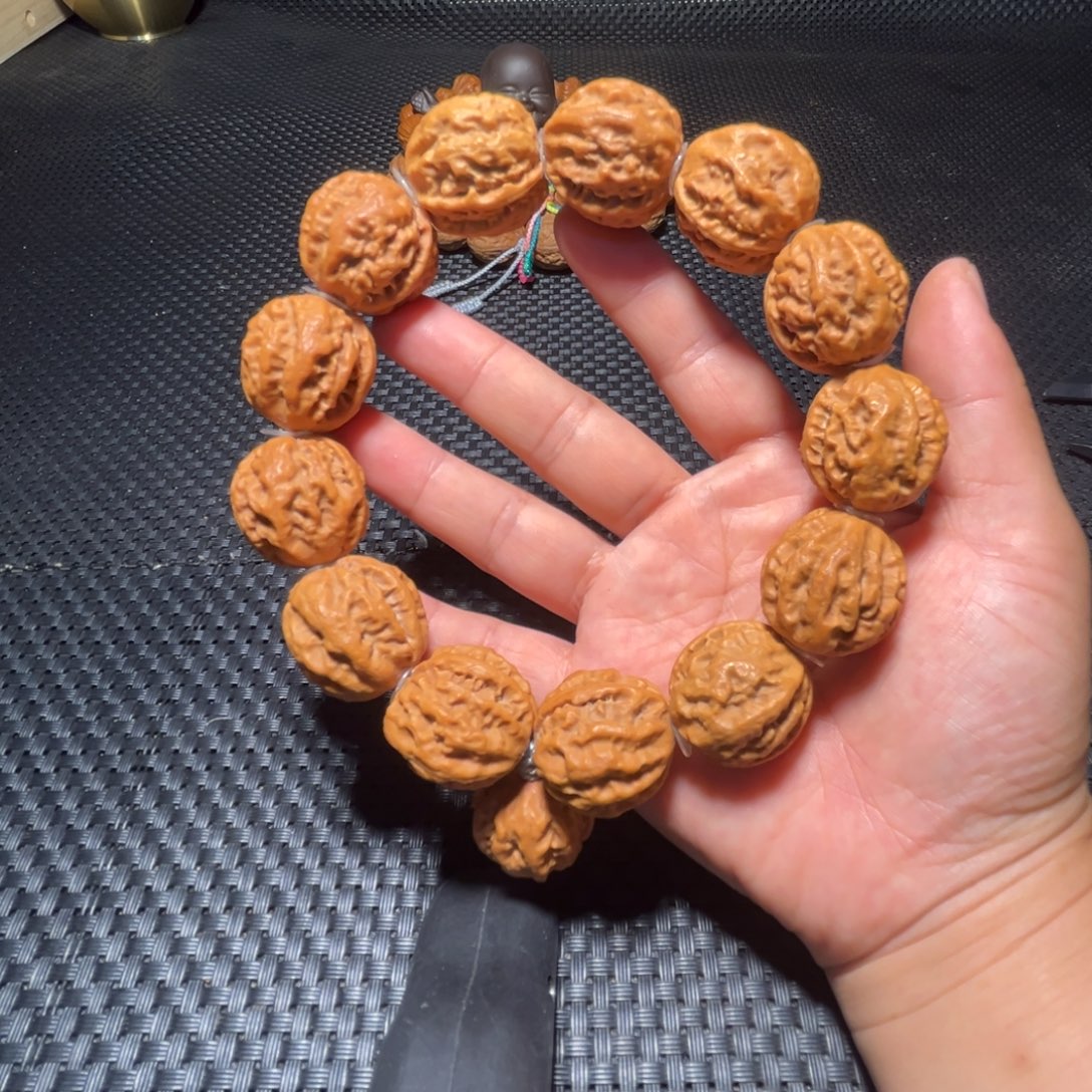 吊坠文玩核桃火焰龙珠23➕