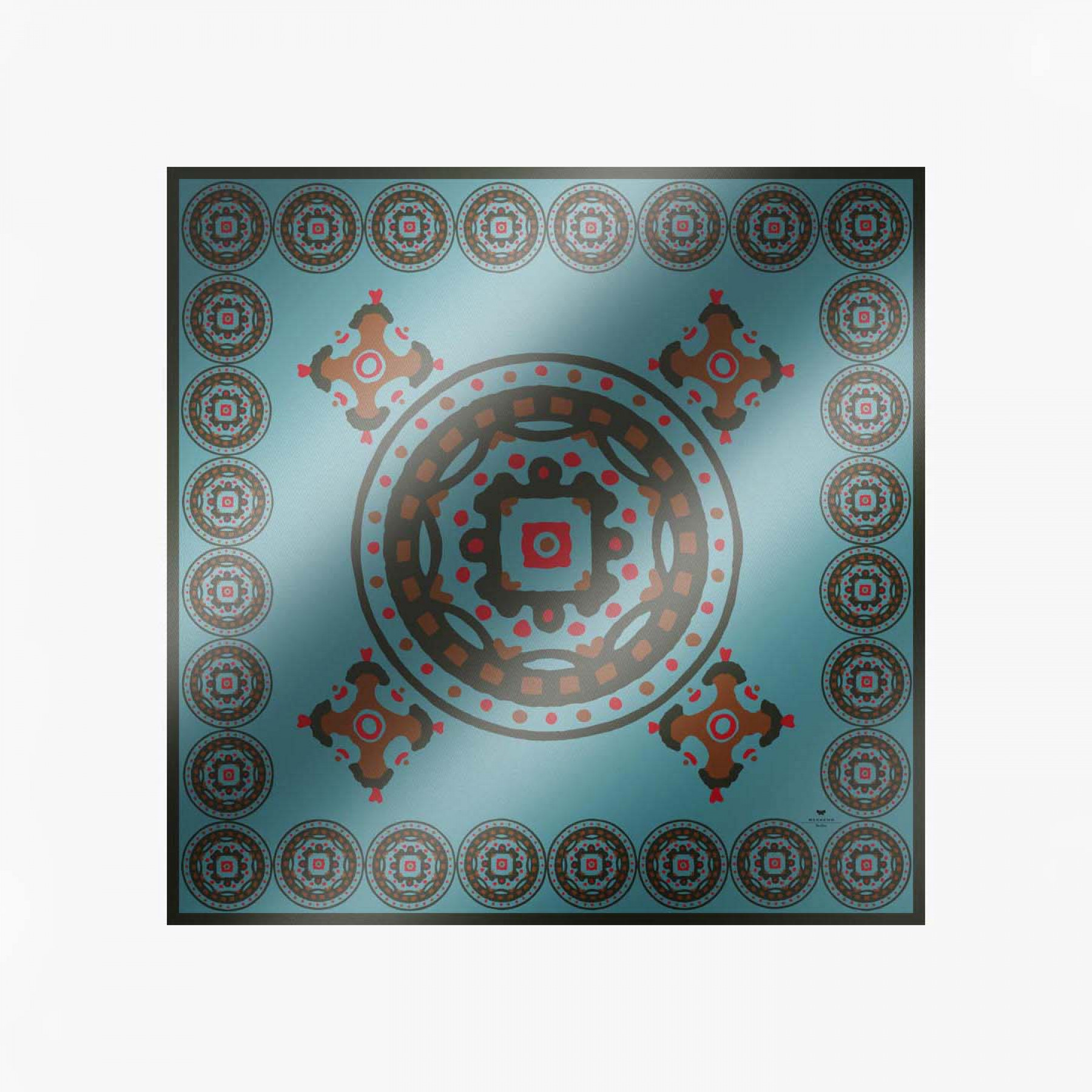 Max Mara【国现 专柜1400】 女士丝绸方巾 Onesto 005