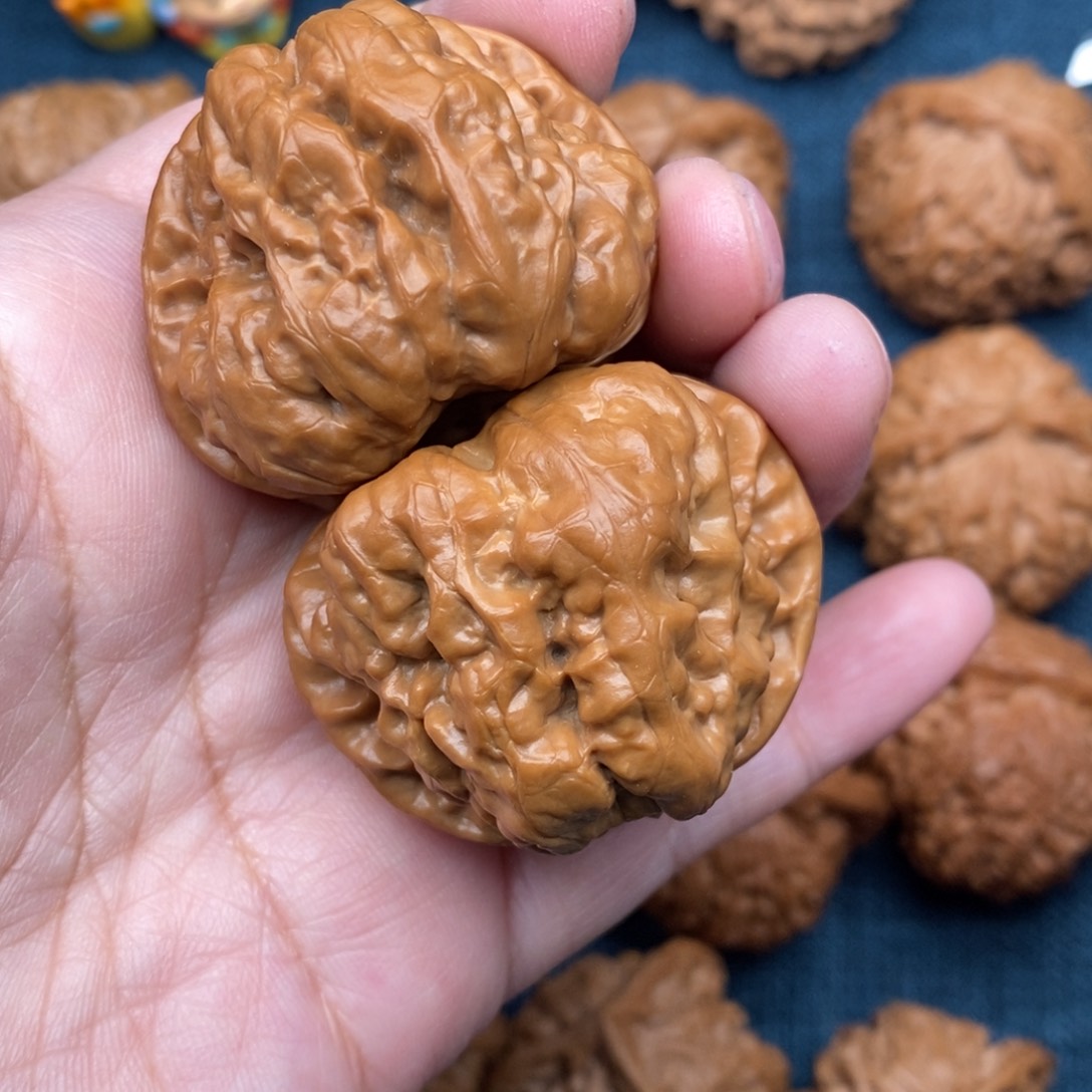 文玩核桃把件42毕业肌肉蛙