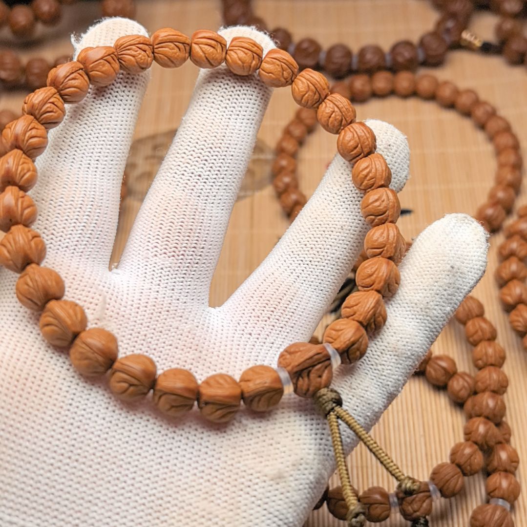 桃核吊坠精品小龙纹手持