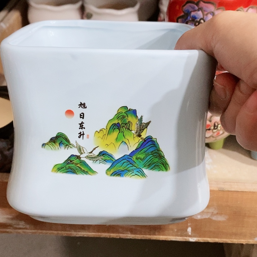 【闪购商品】陶瓷陶瓷花盆，多肉花盆