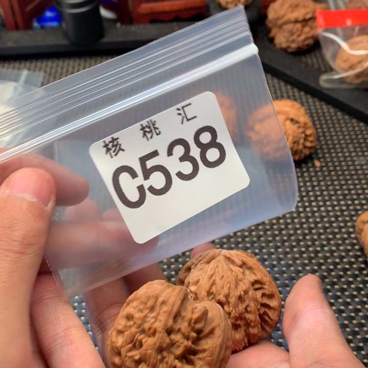 吊坠文玩核桃白狮子