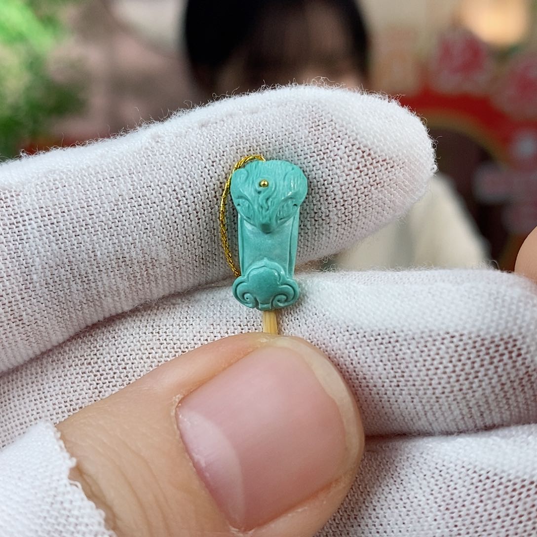 绿松石珠宝奇石未镶嵌