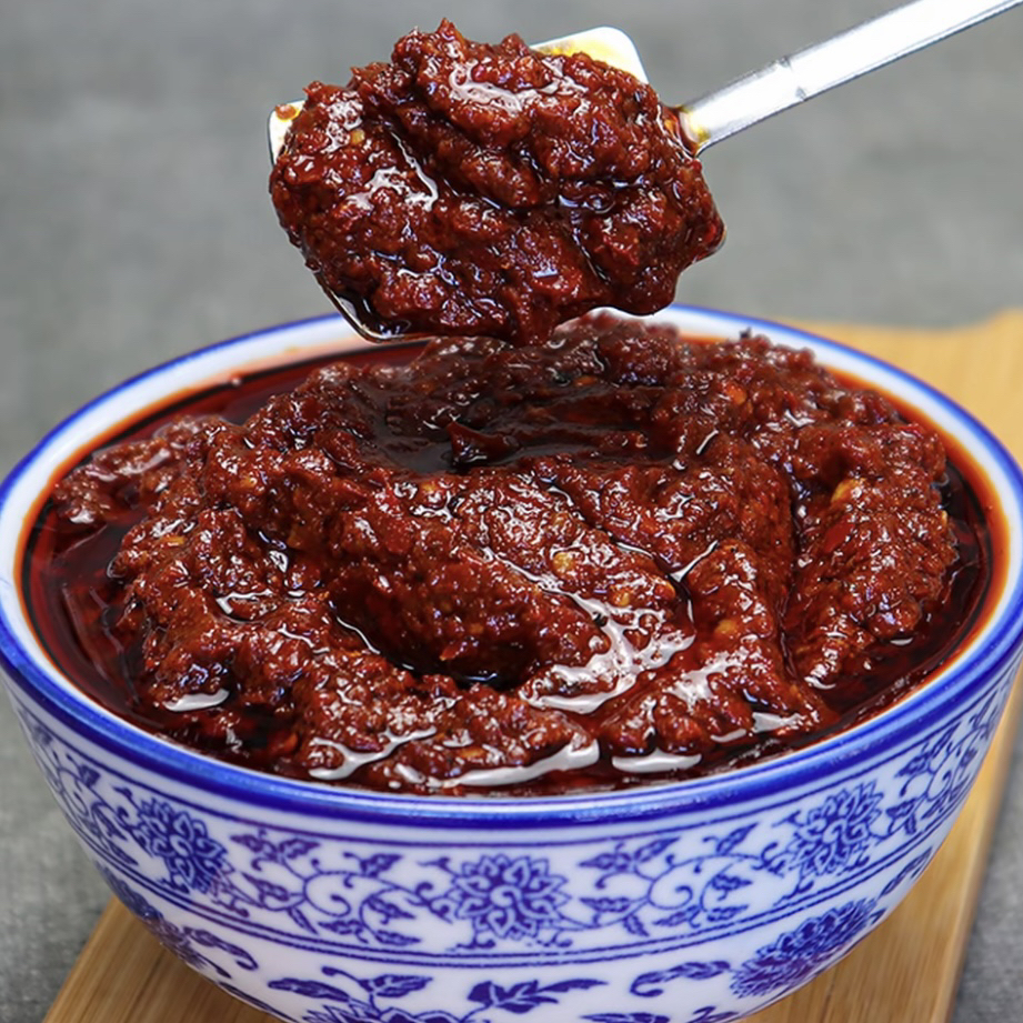 云南香辣酱香辣五香调味酱下饭拌饭拌面家用火锅蘸料下饭菜辣椒酱
