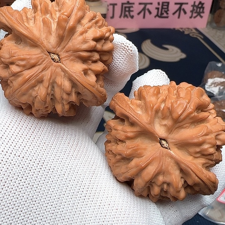 文玩核桃吊坠全品官帽55尺69.2克重