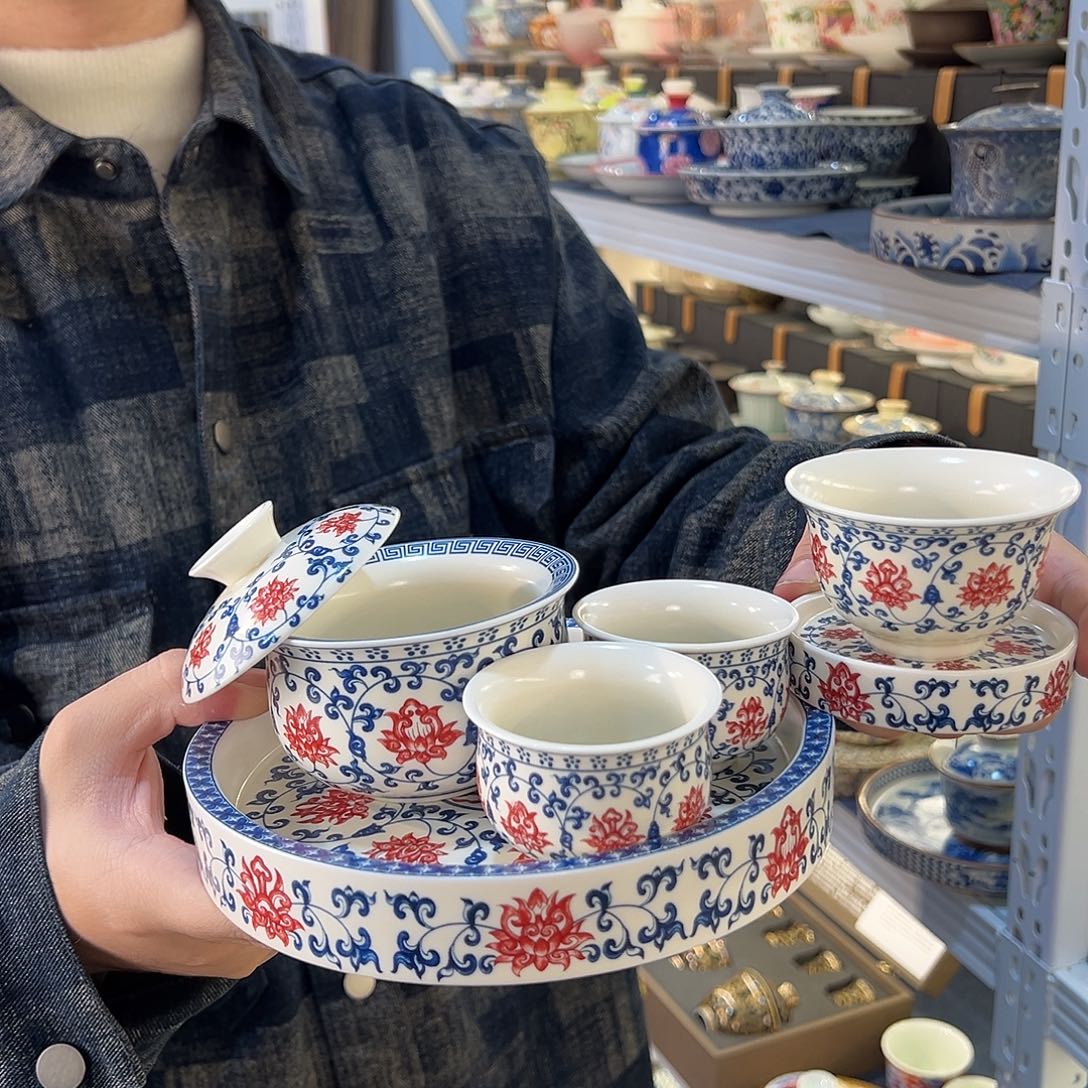 盖碗很漂亮我很喜欢