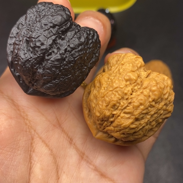 吊坠文玩核桃43尺蝴蝶蟾