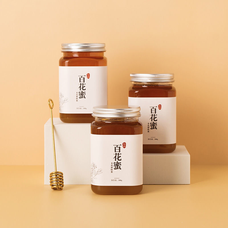 怡佃蜂蜜纯正高山野生土蜂蜜含百花蜜荆条蜜油菜花蜜洋槐蜜润肠蜜