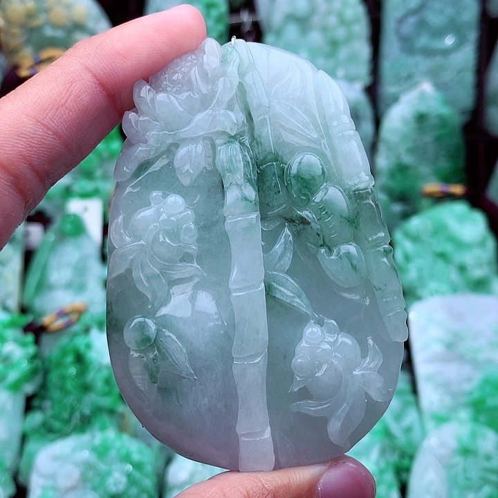 翡翠吊坠(不含链)未镶嵌