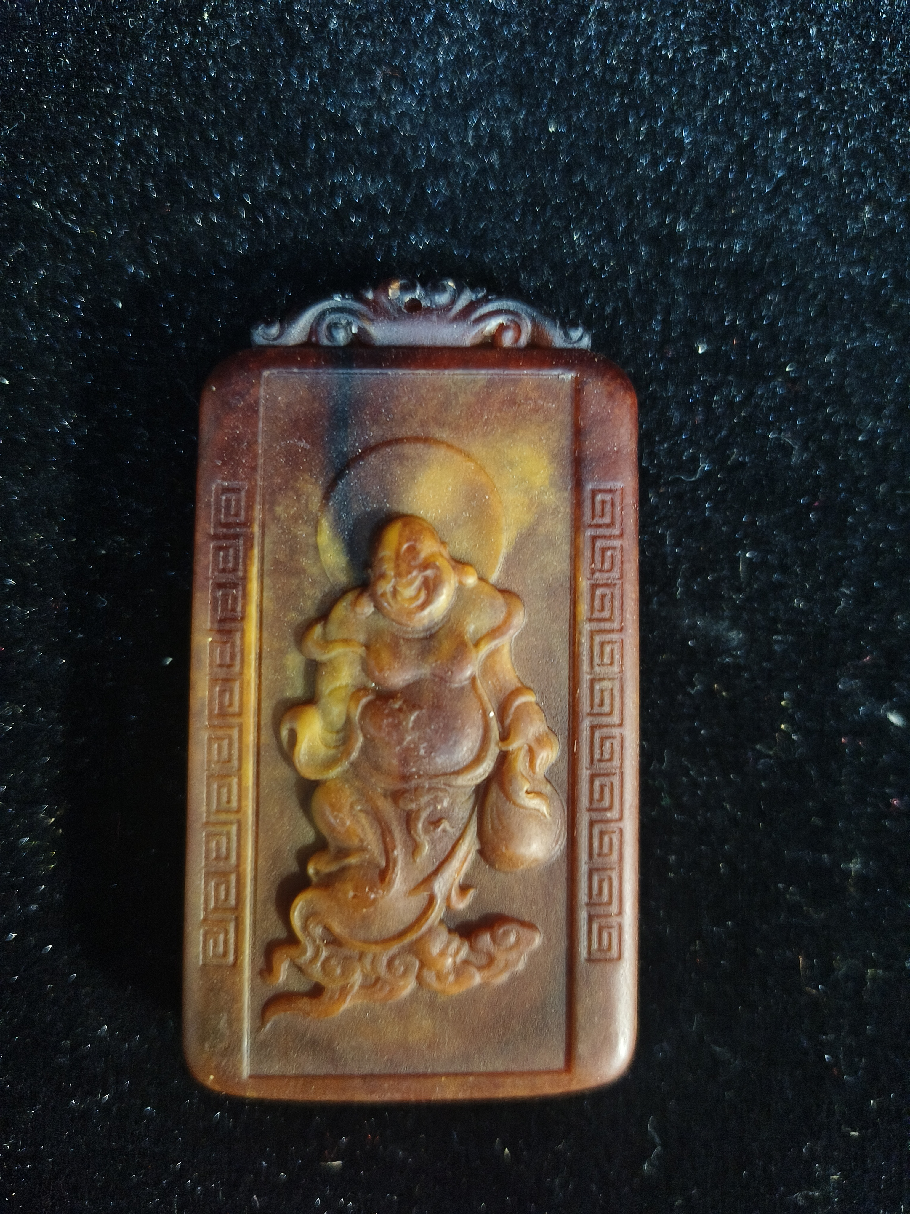 挂饰复古风佛牌挂件