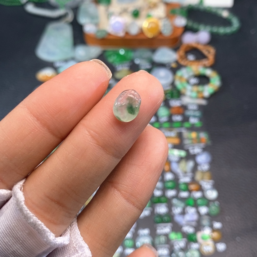 【闪购商品】翡翠挂件未镶嵌金蟾