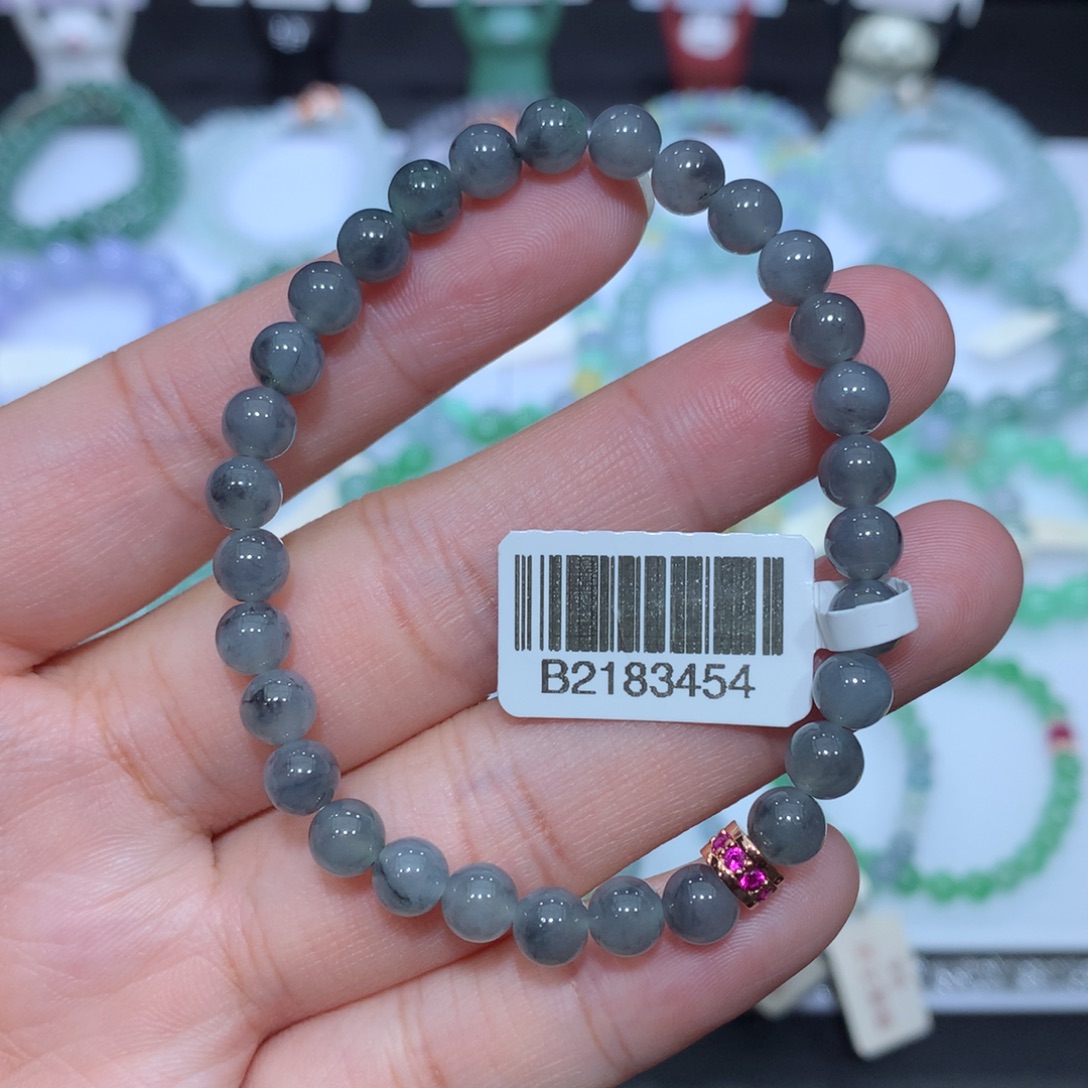 翡翠未镶嵌手串天然