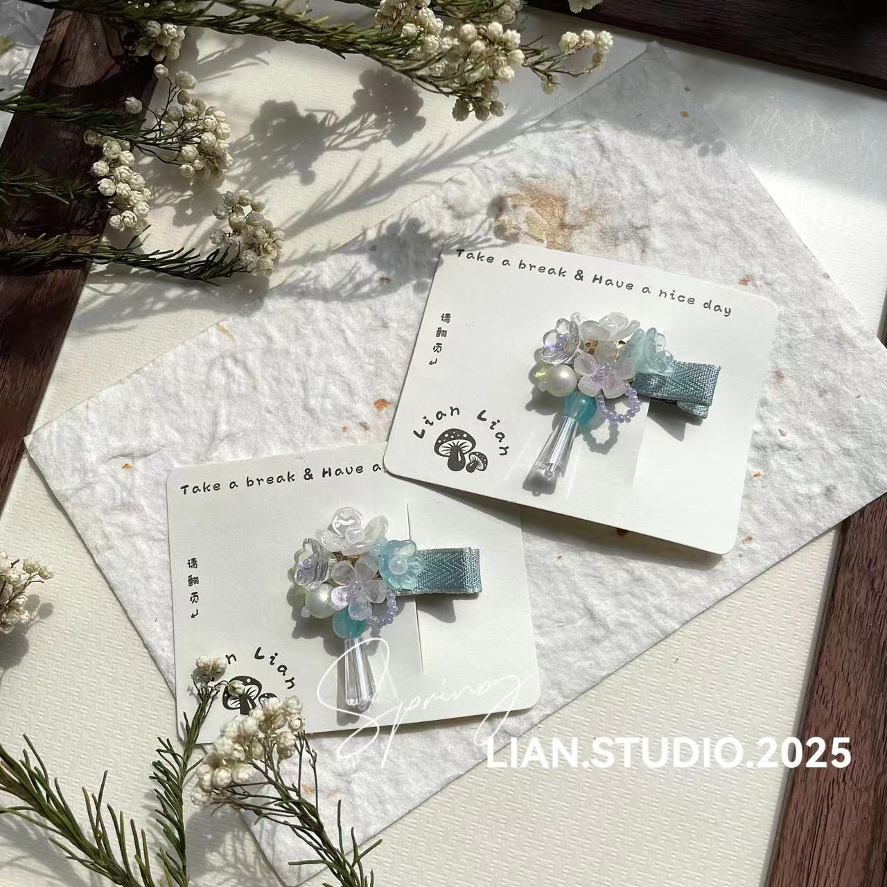 点缀 全店凑满19.9包邮 Lian家原创  鸭嘴夹 A-099