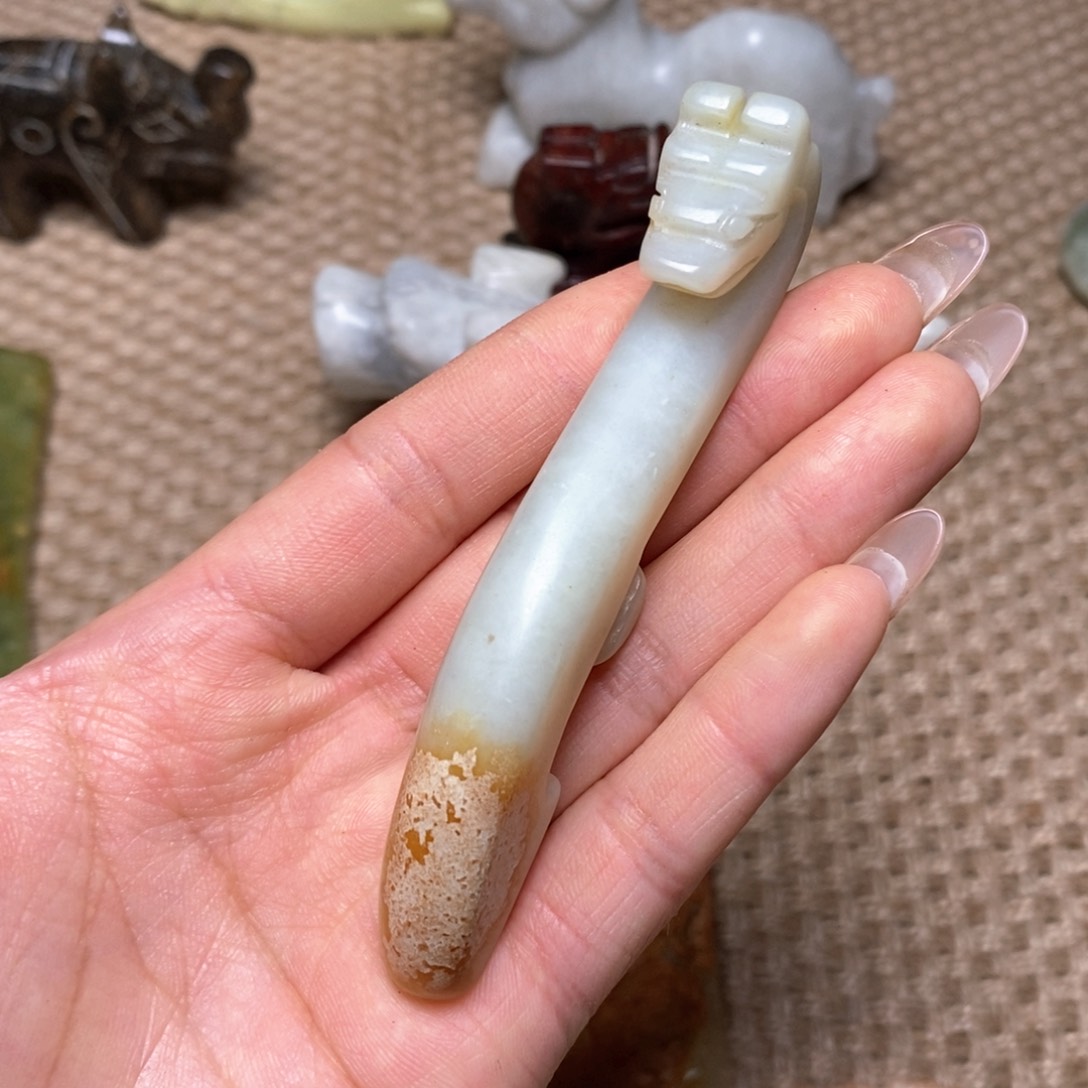白玉菩提吊坠白玉菩提白玉菩提摆件