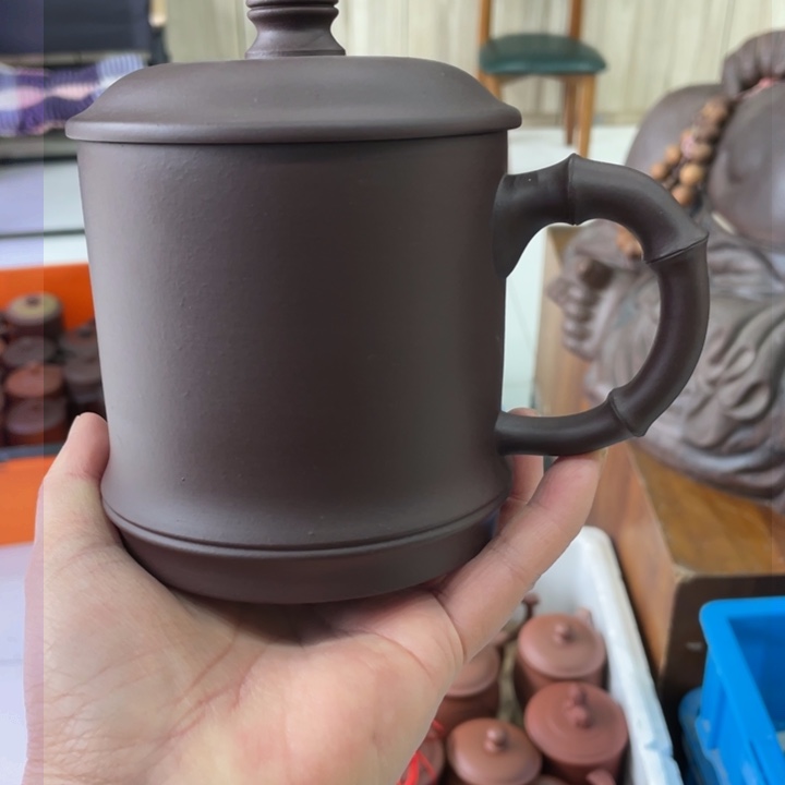 紫泥茶壶老紫泥500 cc手工制作