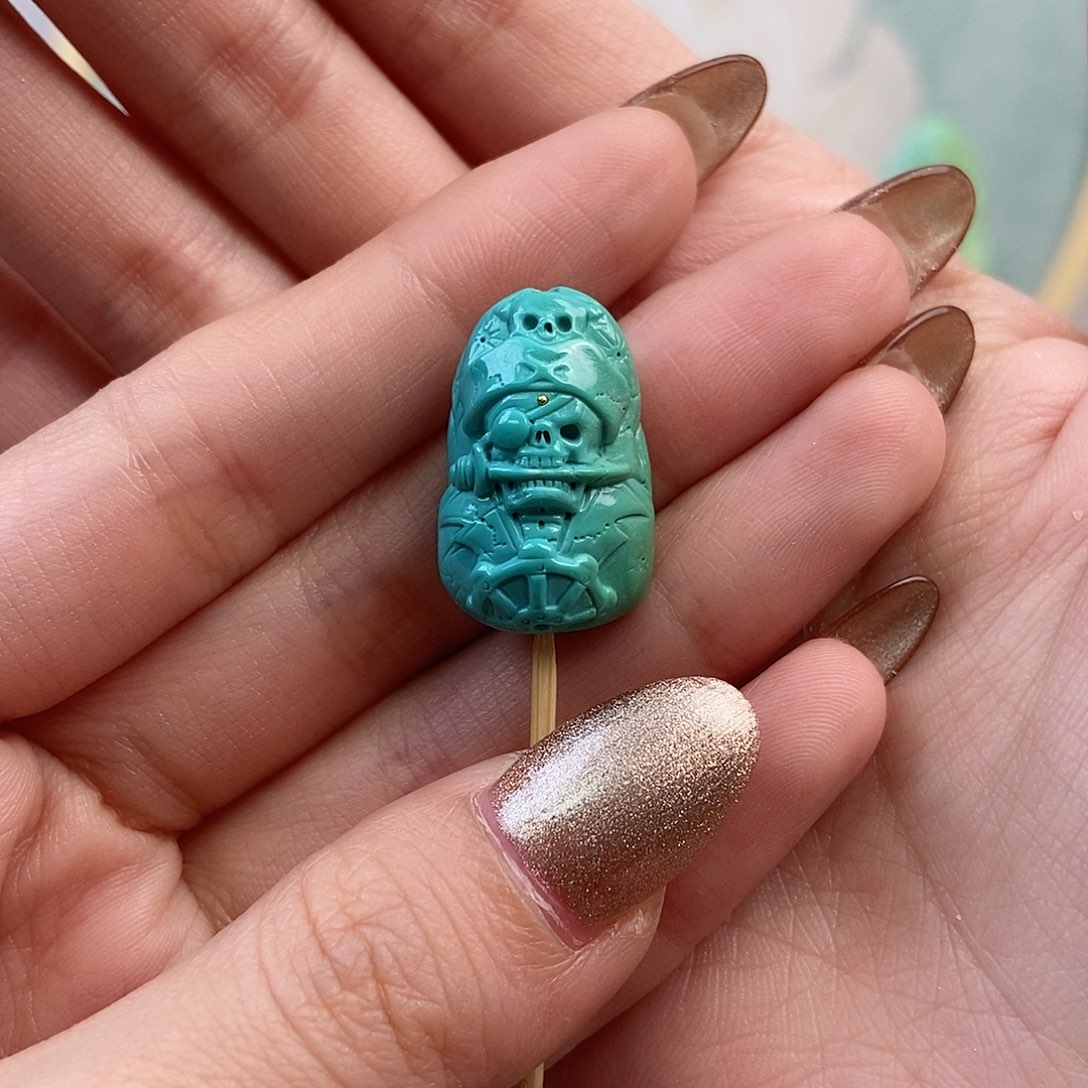 绿松石配饰未镶嵌