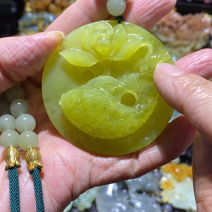 岫玉岫玉吊坠未镶嵌