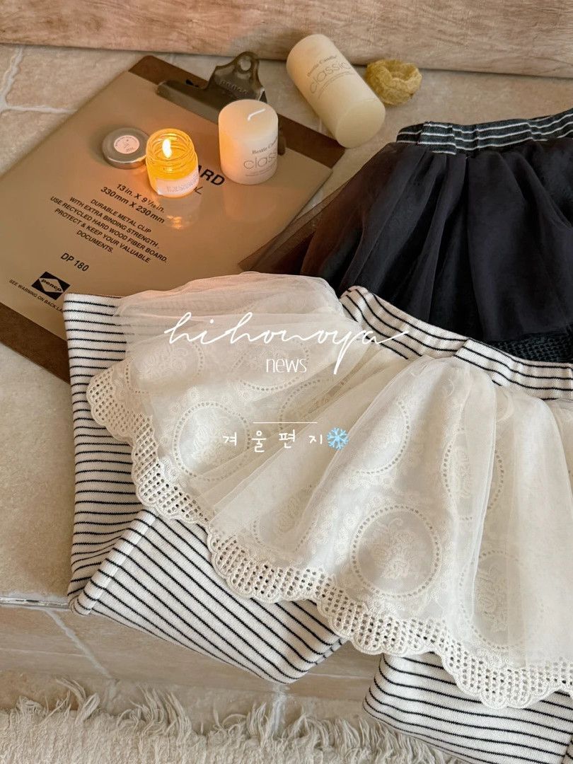 女童喇叭裤冬款2025新款宝宝假两件加绒芭蕾风条纹屁帘裤宝宝裤裙